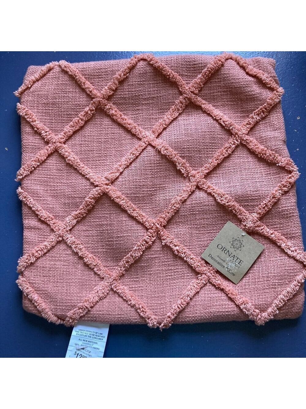 Ornate Pillow Cover, NWT